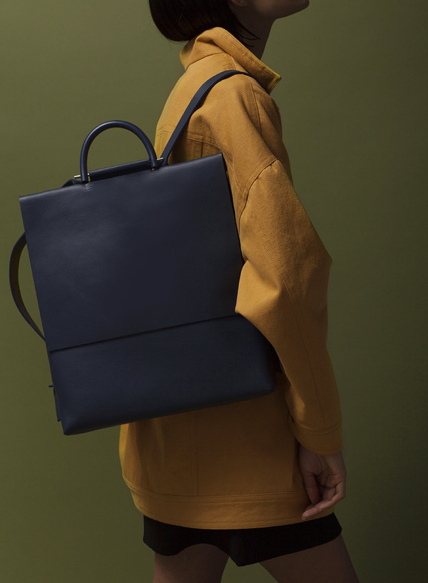 Building Block Rucksack in Navy Building Block Rucksack in Navy