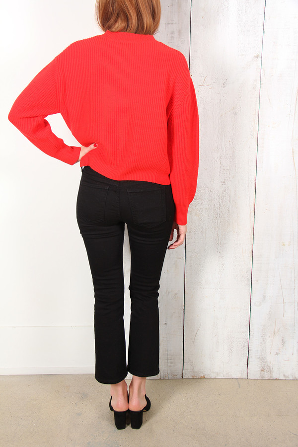 SEA RIBBED CASHMERE CREWNECK SWEATER SEA RIBBED CASHMERE CREWNECK SWEATER
