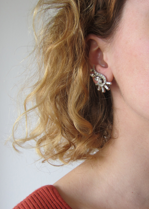 rhinestone ear cuffs rhinestone ear cuffs
