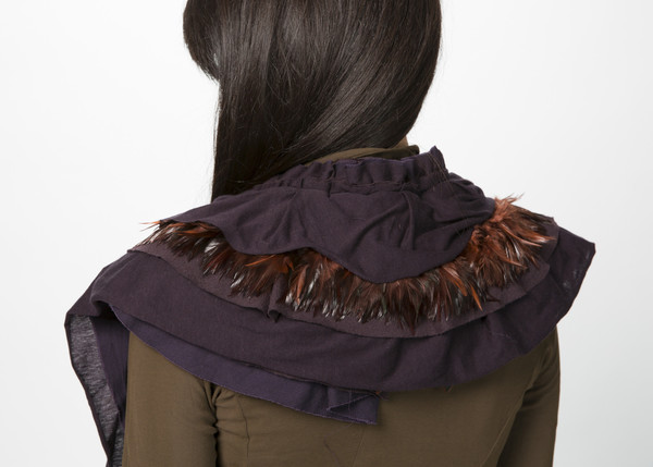 Rundholz Jersey Feather Collar Rundholz Jersey Feather Collar