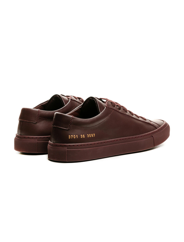 Woman by Common Projects Womens Original Achilles Bordeaux Woman by Common Projects Womens Original Achilles Bordeaux