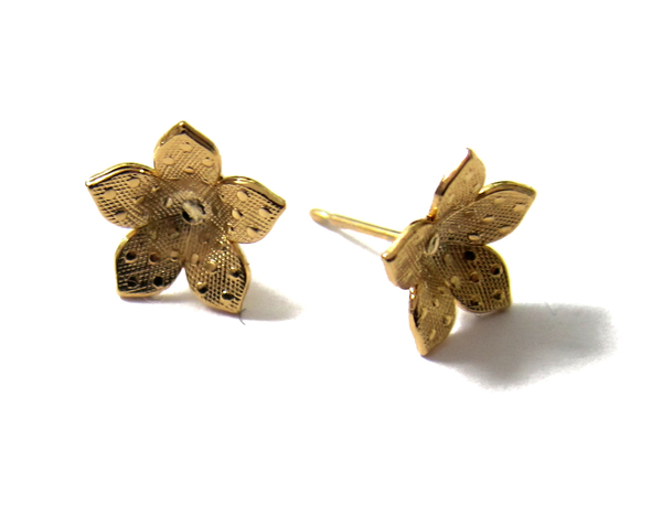 vintage floral studs vintage floral studs