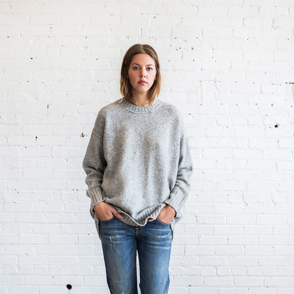 R13 Oversized Crewneck Sweater R13 Oversized Crewneck Sweater