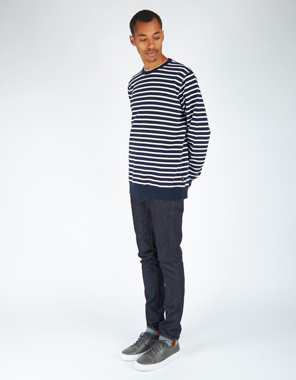 Men's Oh Dawn Sea Side Sweater Dark Blue Men's Oh Dawn Sea Side Sweater Dark Blue