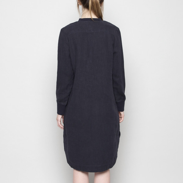 7115 by Szeki Fall Jumper Dress - Linen - Navy FW16 7115 by Szeki Fall Jumper Dress - Linen - Navy FW16