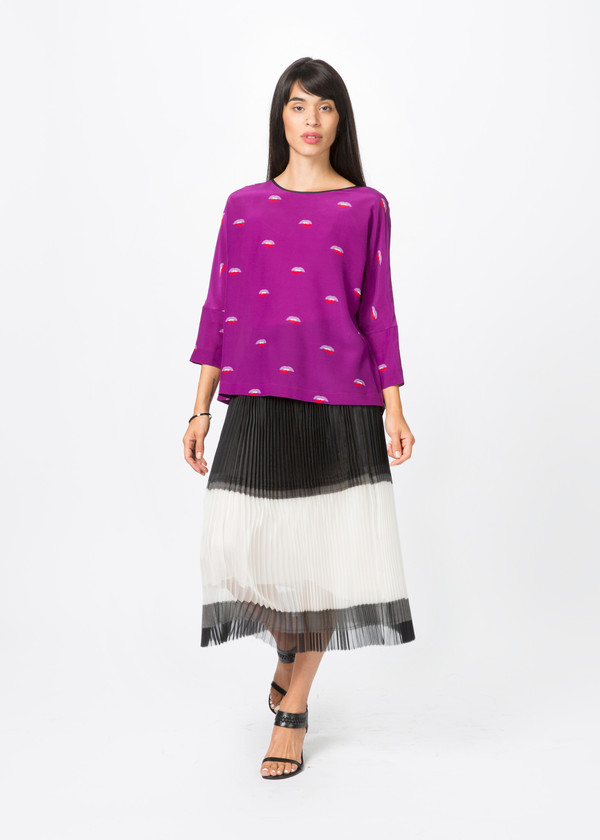 Odeeh Silk Dolman Blouse Odeeh Silk Dolman Blouse