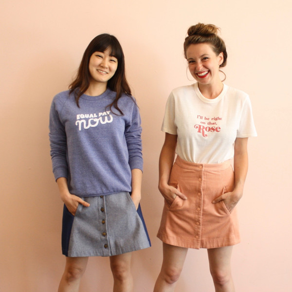 Rachel Antonoff Equal Pay Now Sweatshirt Rachel Antonoff Equal Pay Now Sweatshirt