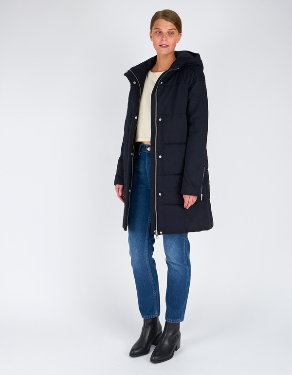 Minimum Algerine Outerwear Navy Minimum Algerine Outerwear Navy