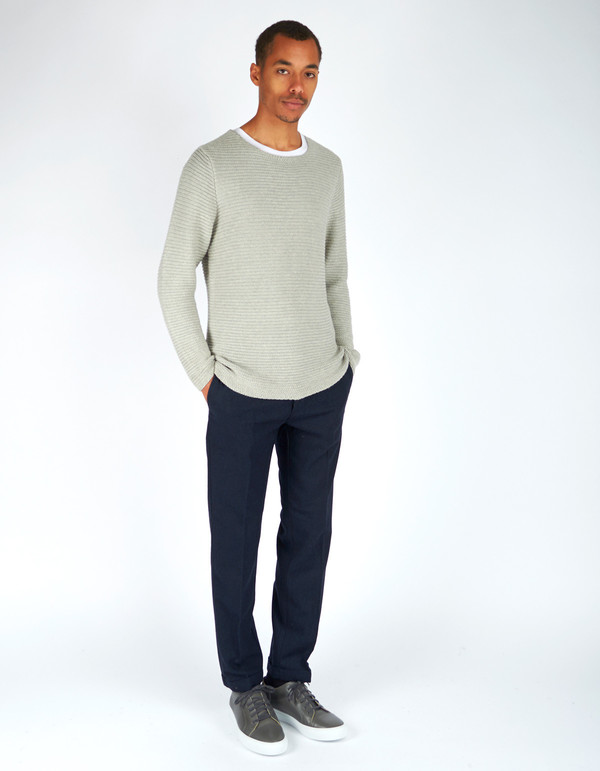 Men's Neuw Johnny Knit Grey Marle Men's Neuw Johnny Knit Grey Marle