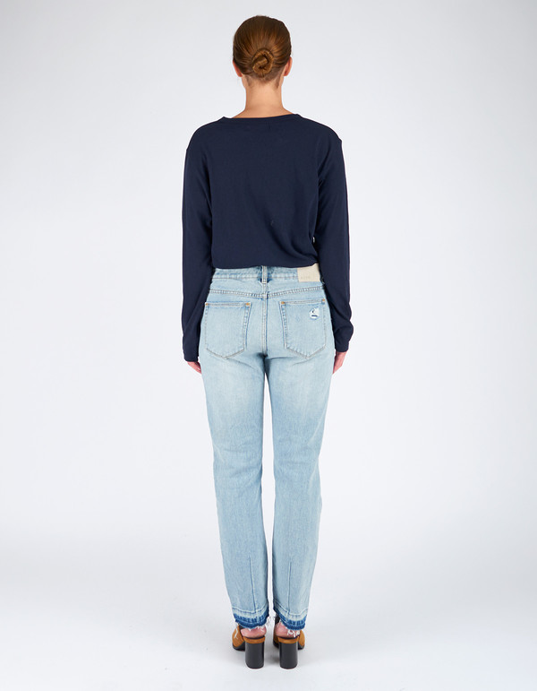 Neuw Lexi Slim Straight Jean Cure Blue Neuw Lexi Slim Straight Jean Cure Blue