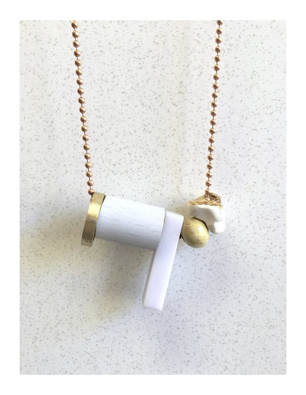 Mixed Materials Necklace #2 Mixed Materials Necklace #2
