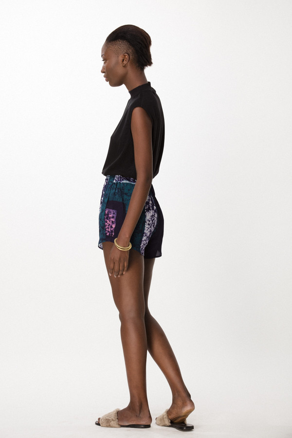 Osei-Duro Dash Shorts in Navy Rubics Osei-Duro Dash Shorts in Navy Rubics