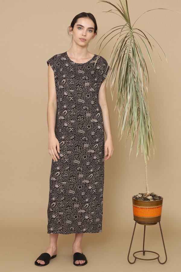 Osei-Duro Maena Boubou in Black Doodlebop Osei-Duro Maena Boubou in Black Doodlebop
