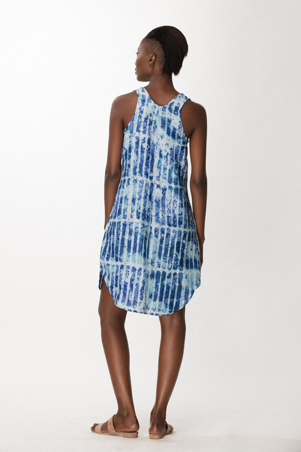 Osei-Duro Runa Dress in Marine Chalk Osei-Duro Runa Dress in Marine Chalk