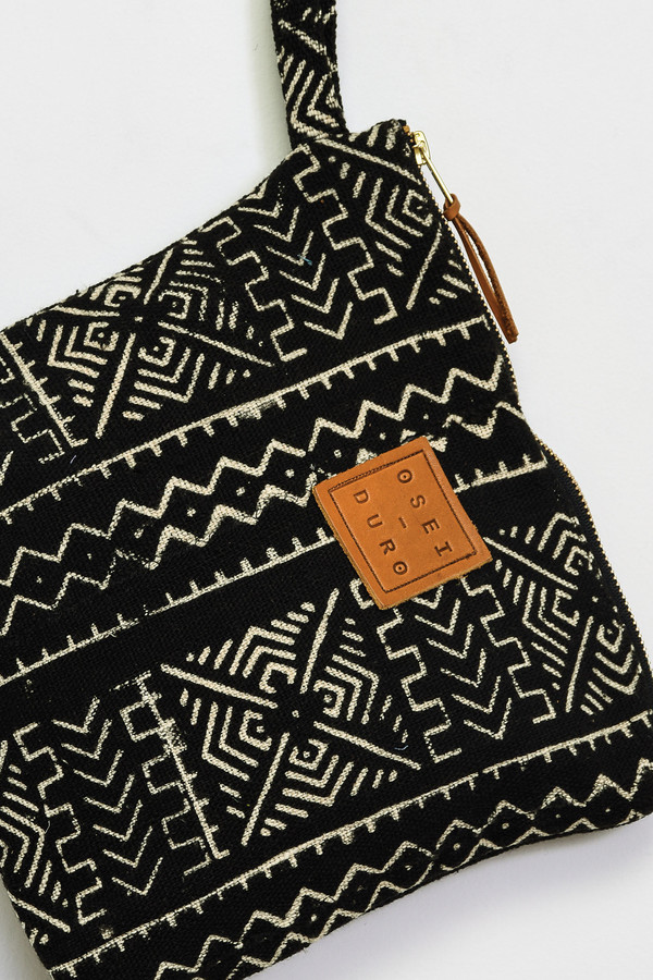 Osei-Duro Stibio Pouch in Mudcloth Osei-Duro Stibio Pouch in Mudcloth
