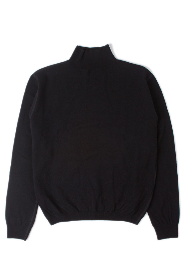 Our Legacy Base Turtleneck Black Merino Our Legacy Base Turtleneck Black Merino