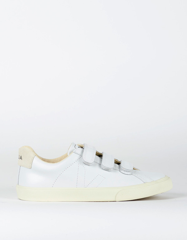 Veja Esplar 3 Locks Leather Sneaker Extra White Veja Esplar 3 Locks Leather Sneaker Extra White