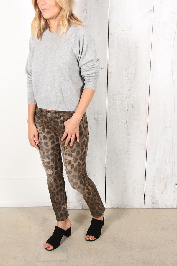 R13 LEOPARD PRINT KATE SKINNY JEAN R13 LEOPARD PRINT KATE SKINNY JEAN