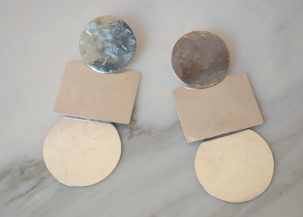 Annie Costello Brown Popova Earrings Annie Costello Brown Popova Earrings