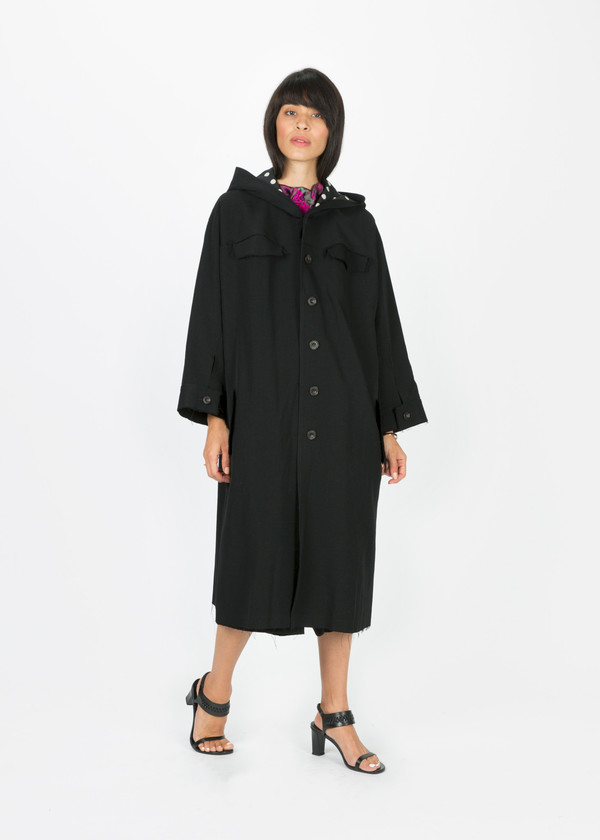 Nocturne #22 Contrast Stitch Overcoat Nocturne #22 Contrast Stitch Overcoat