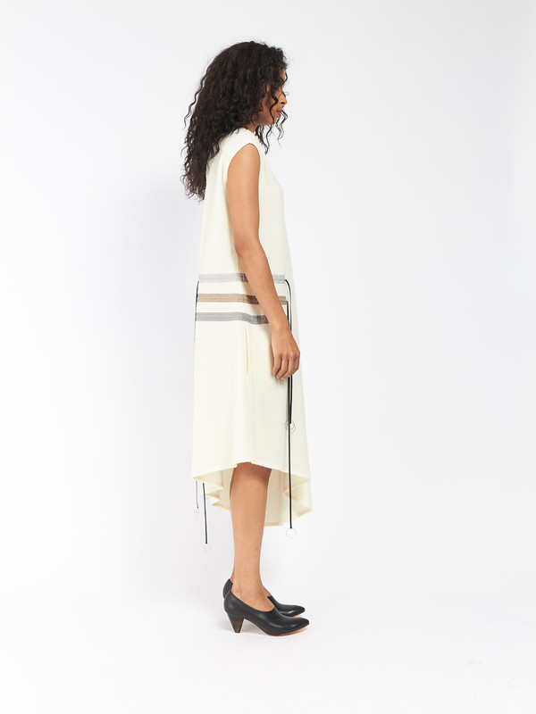 CF Goldman Multi Pull Dress Ivory CF Goldman Multi Pull Dress Ivory