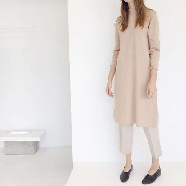 Han Starnes Nude Jersey Dress Han Starnes Nude Jersey Dress