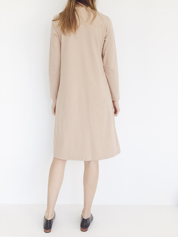Han Starnes Nude Jersey Dress Han Starnes Nude Jersey Dress