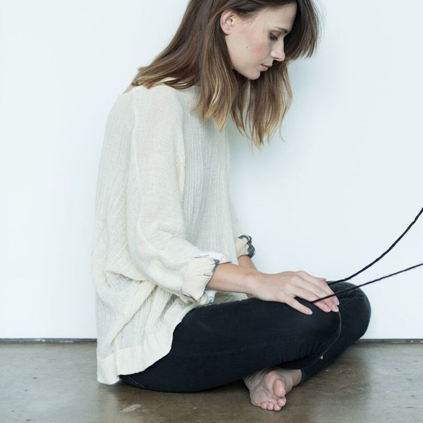 Jamie + The Jones Open Weave Sweater Jamie + The Jones Open Weave Sweater
