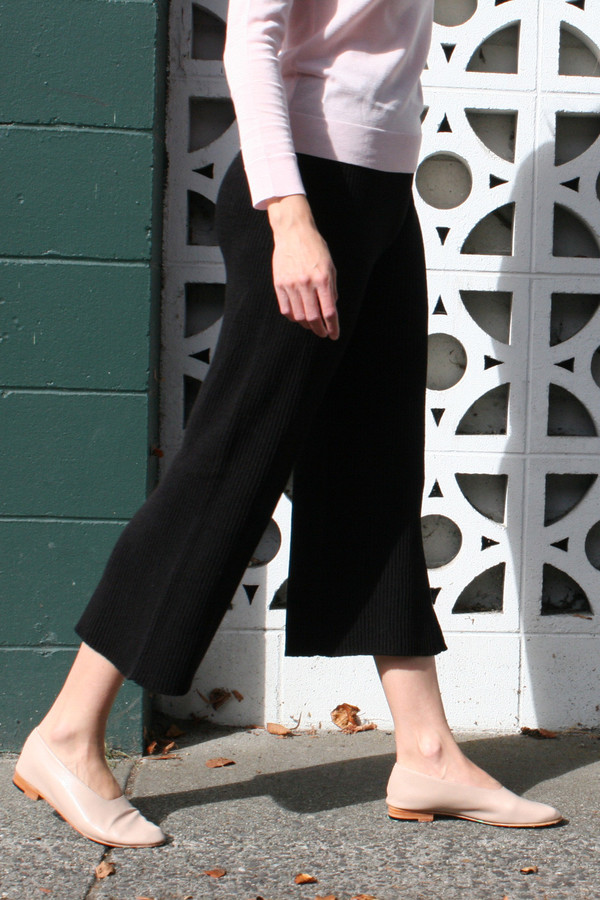 OBJECTS WITHOUT MEANING SWEATER RIB PANTS OBJECTS WITHOUT MEANING SWEATER RIB PANTS