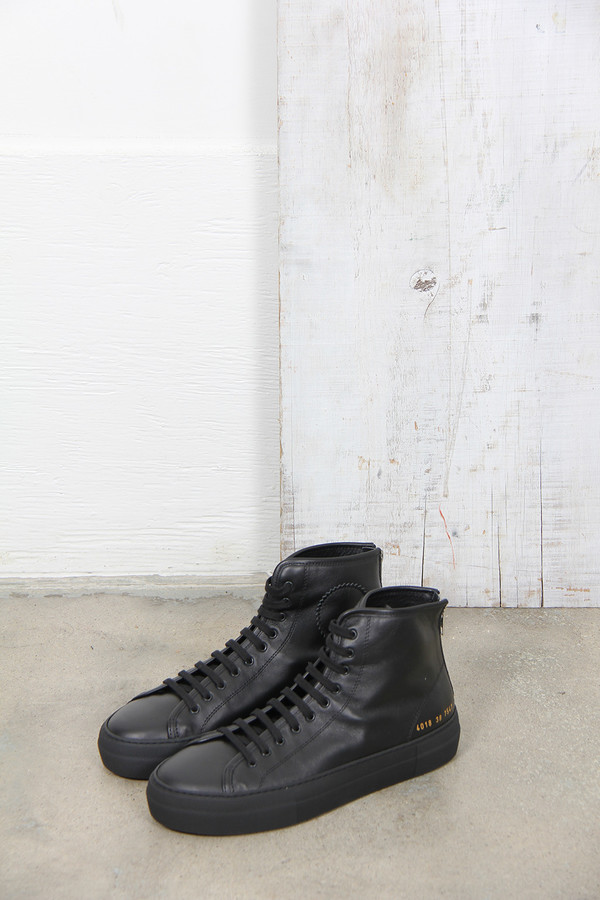 Common Projects TOURNAMENT HIGH SUPER BLACK Common Projects TOURNAMENT HIGH SUPER BLACK