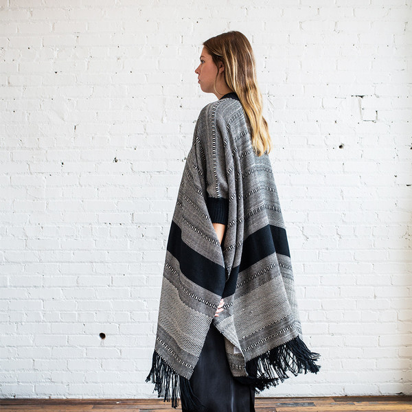 Apiece Apart Anni A. Fringe Poncho Apiece Apart Anni A. Fringe Poncho