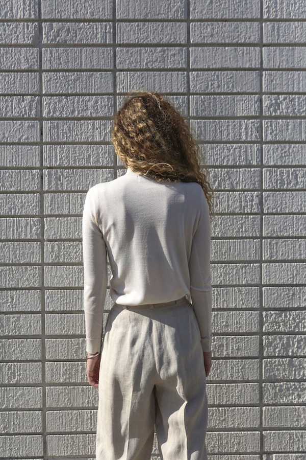 Objects Without Meaning Mock Neck Long Sleeve, Oat Objects Without Meaning Mock Neck Long Sleeve, Oat