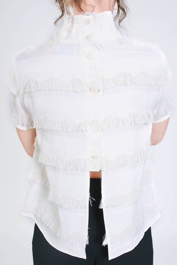 Rachel Comey Apprentice top in ivory Rachel Comey Apprentice top in ivory