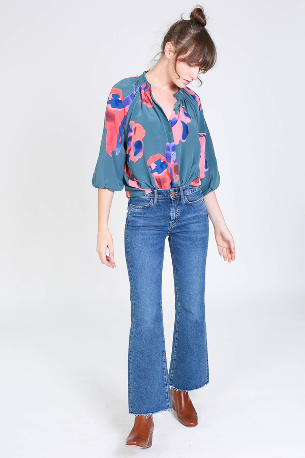 Tracy Reese Classic blouse in hisham sunset Tracy Reese Classic blouse in hisham sunset