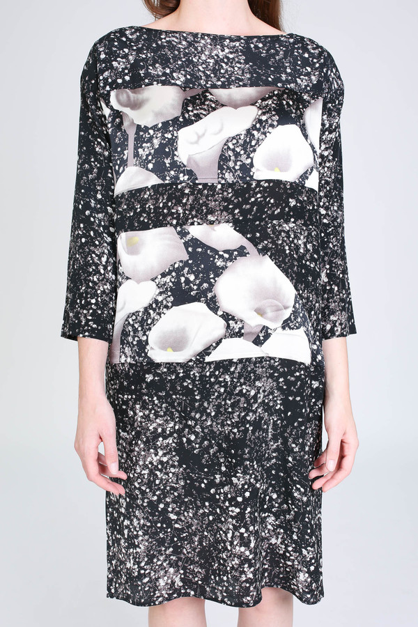 No.6 Store Lara panel dress in calla patchwork No.6 Store Lara panel dress in calla patchwork