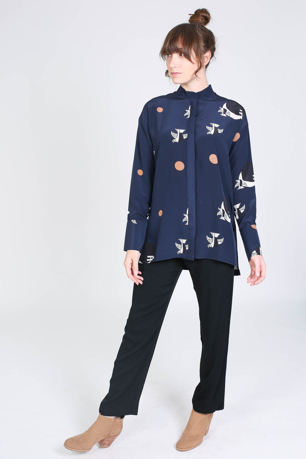 Delfina Balda Luna button up in dos lunas Delfina Balda Luna button up in dos lunas