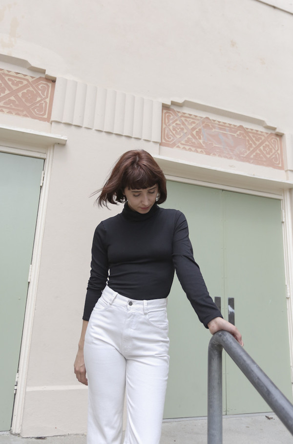 Baserange Tripoli Turtleneck in Black Baserange Tripoli Turtleneck in Black