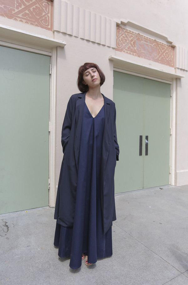 Wolcott : Takemoto Norma Jacket in Navy Wolcott : Takemoto Norma Jacket in Navy