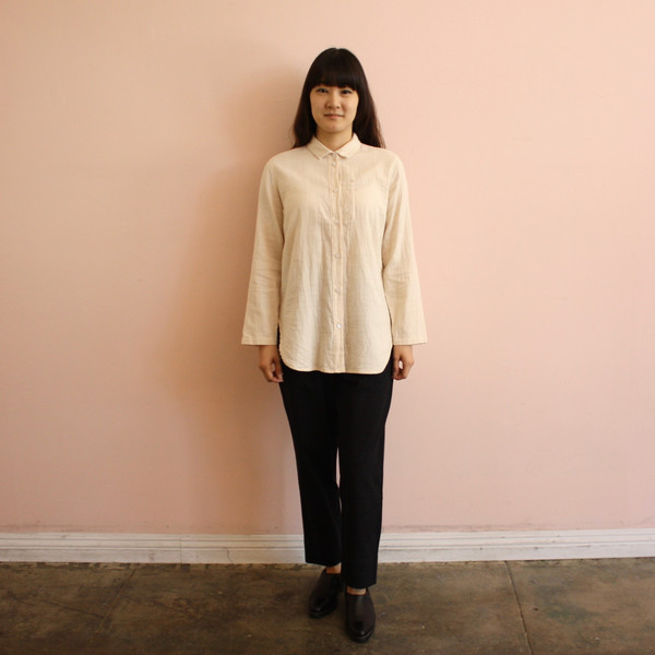 wrk-shp atelier shirt - blush wrk-shp atelier shirt - blush