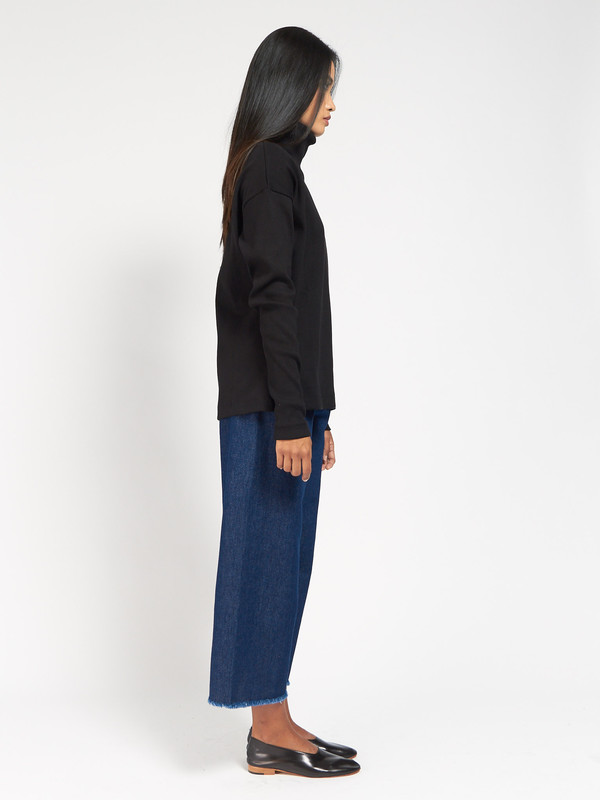 Kowtow Rib Roll Neck Top Kowtow Rib Roll Neck Top