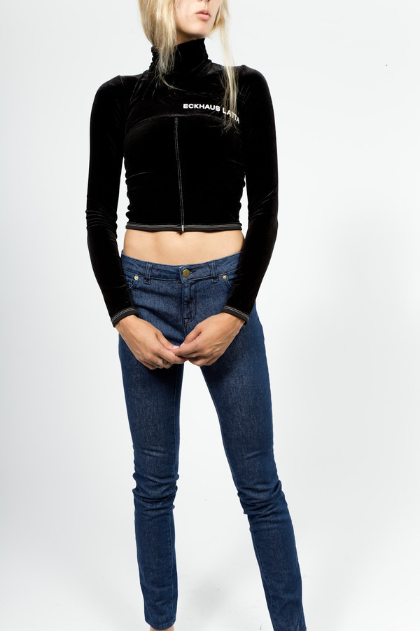 Eckhaus Latta Lapped Turtleneck Eckhaus Latta Lapped Turtleneck