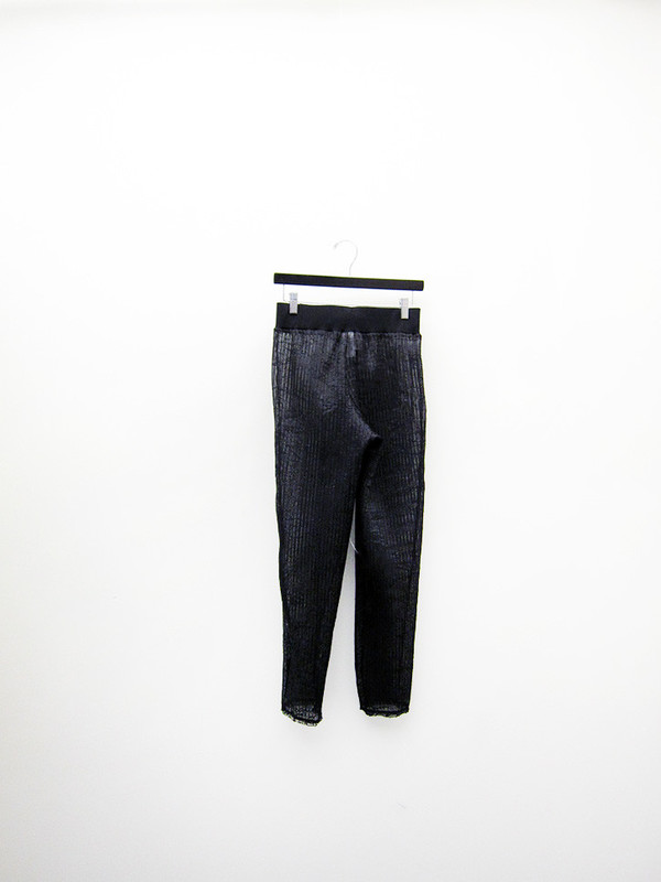 Kahle Pleated Long John, Black Kahle Pleated Long John, Black