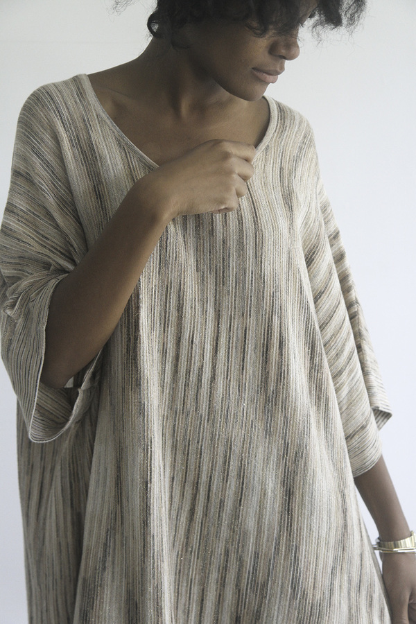 The Shudio Vintage Wide Spacedye Sweater Dress The Shudio Vintage Wide Spacedye Sweater Dress