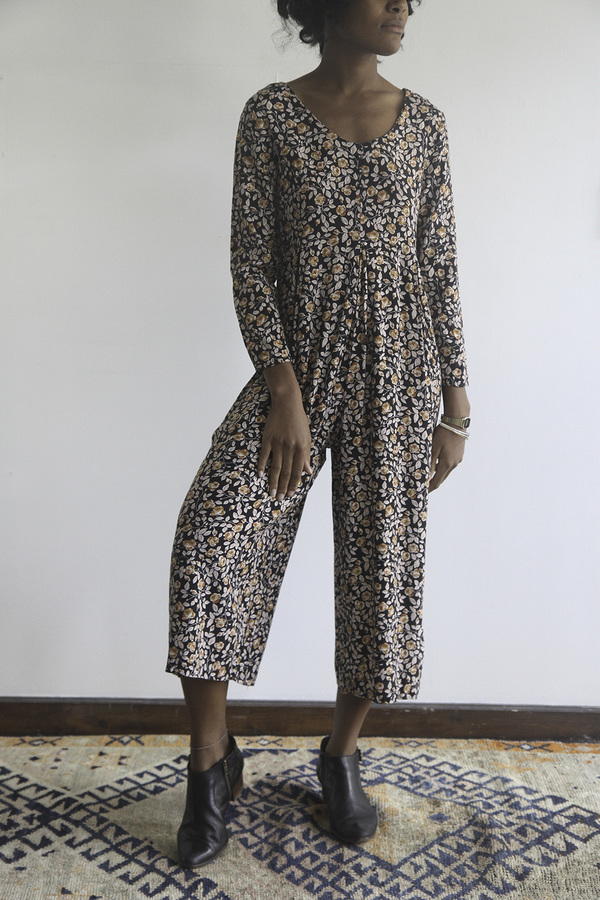The Shudio Vintage Floral Jumpsuit The Shudio Vintage Floral Jumpsuit