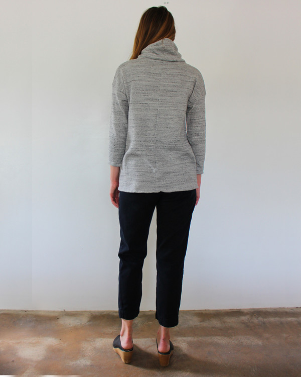 Esby ST. ANN TURTLENECK - HEATHER GREY Esby ST. ANN TURTLENECK - HEATHER GREY