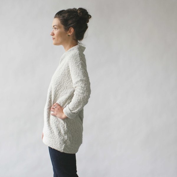 Make It Good Pebble Knit Tunic in Cream Make It Good Pebble Knit Tunic in Cream