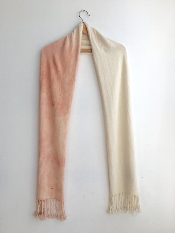 ALR HALF PINK CASHMERE SCARF ALR HALF PINK CASHMERE SCARF