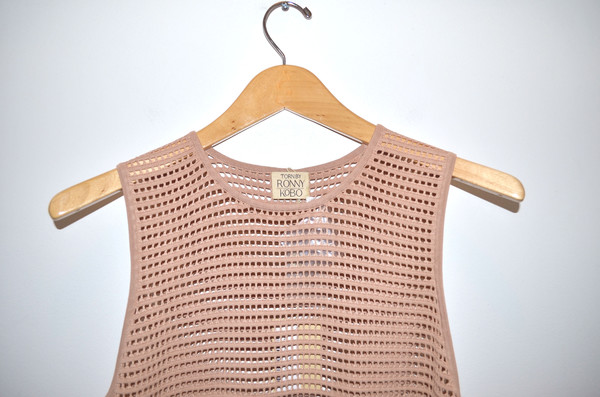 Torn - Micha Top Open Stitch Torn - Micha Top Open Stitch