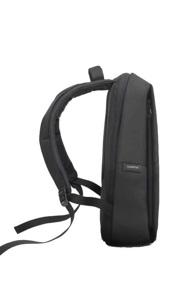 Cote & Ciel - Rhine Flat Backpack Black Cote & Ciel - Rhine Flat Backpack Black