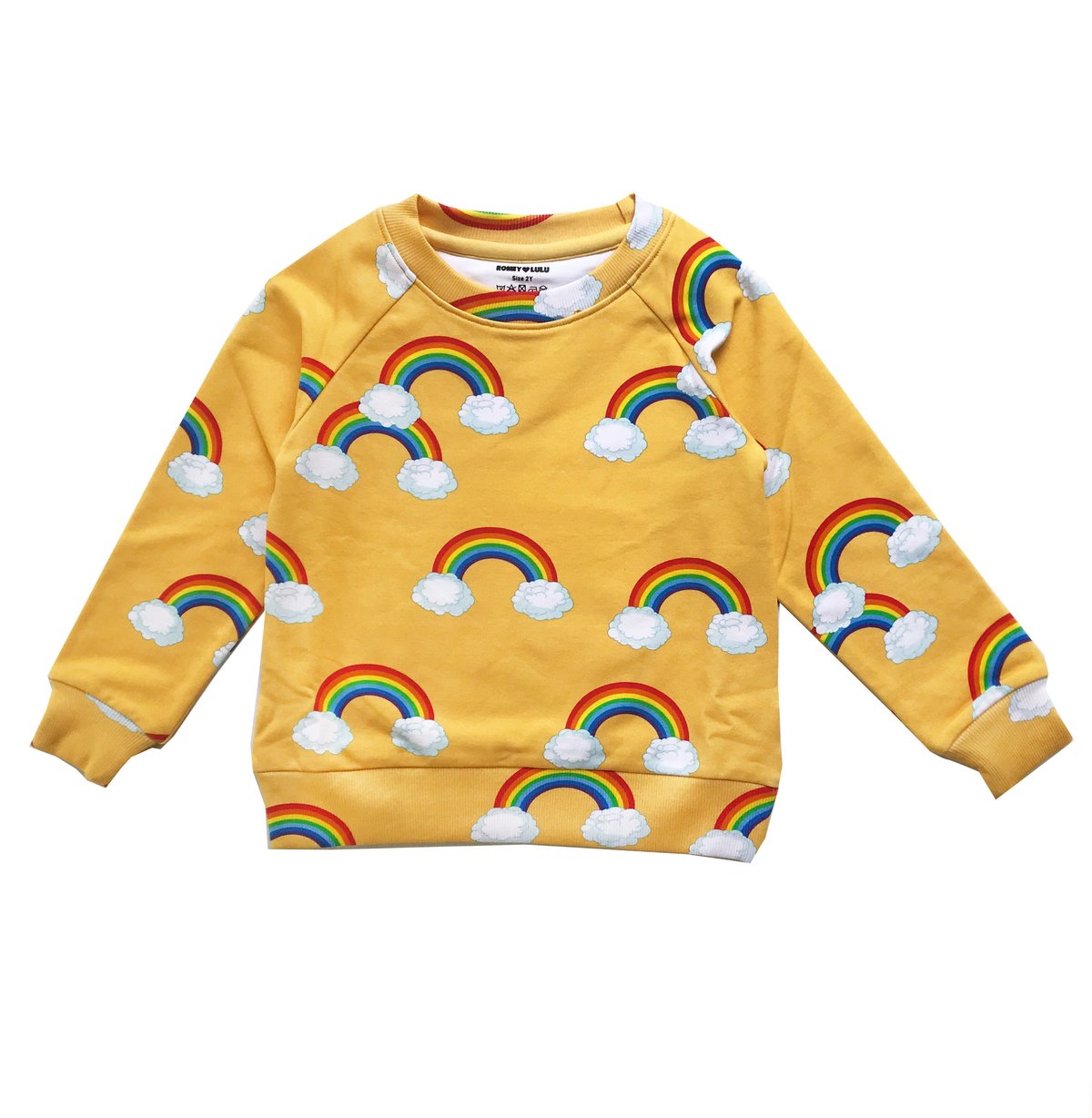 Kids Romey Loves Lulu Sweatshirt Rainbow Garmentory